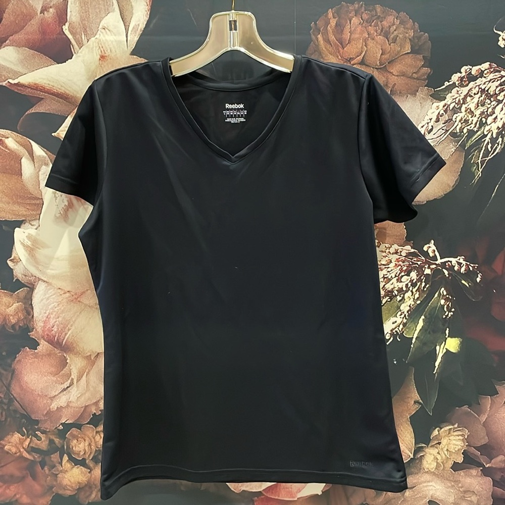 Reebok V-neck athletic top